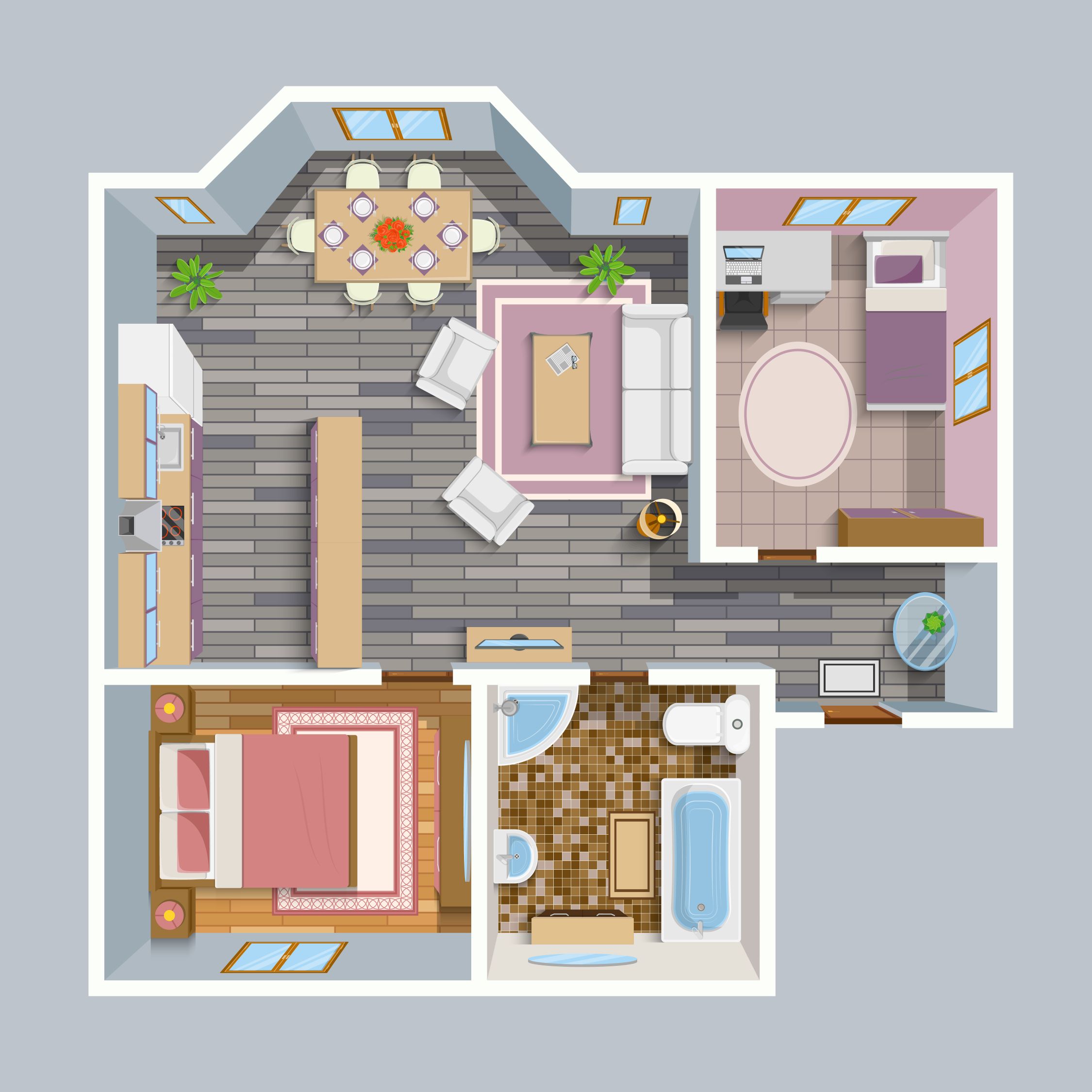 look for potential space saving spaces