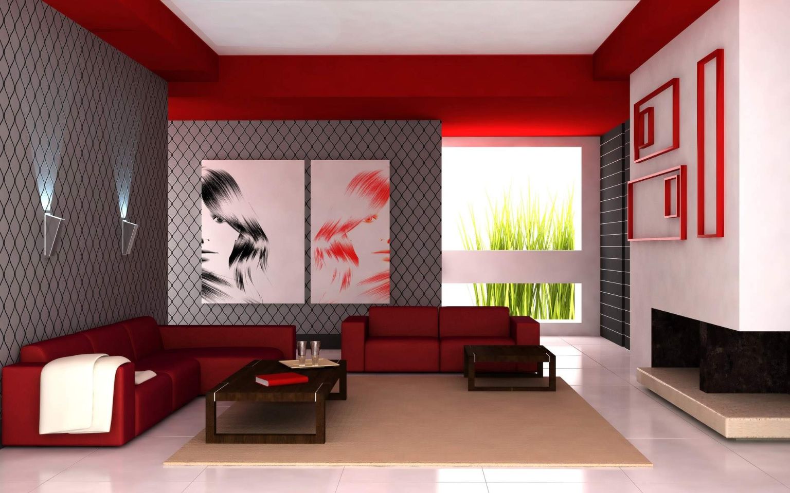 Incorporate Bold Colours into your living area